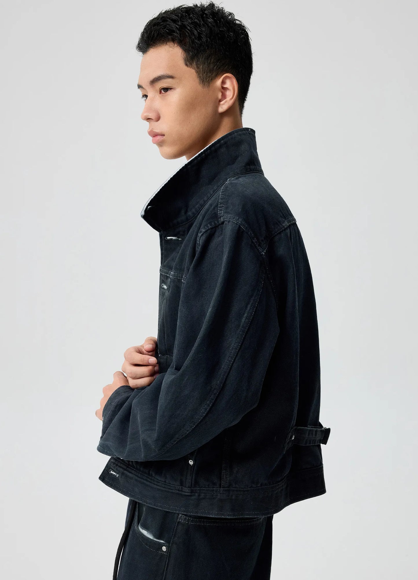 Coated Denim Jacket