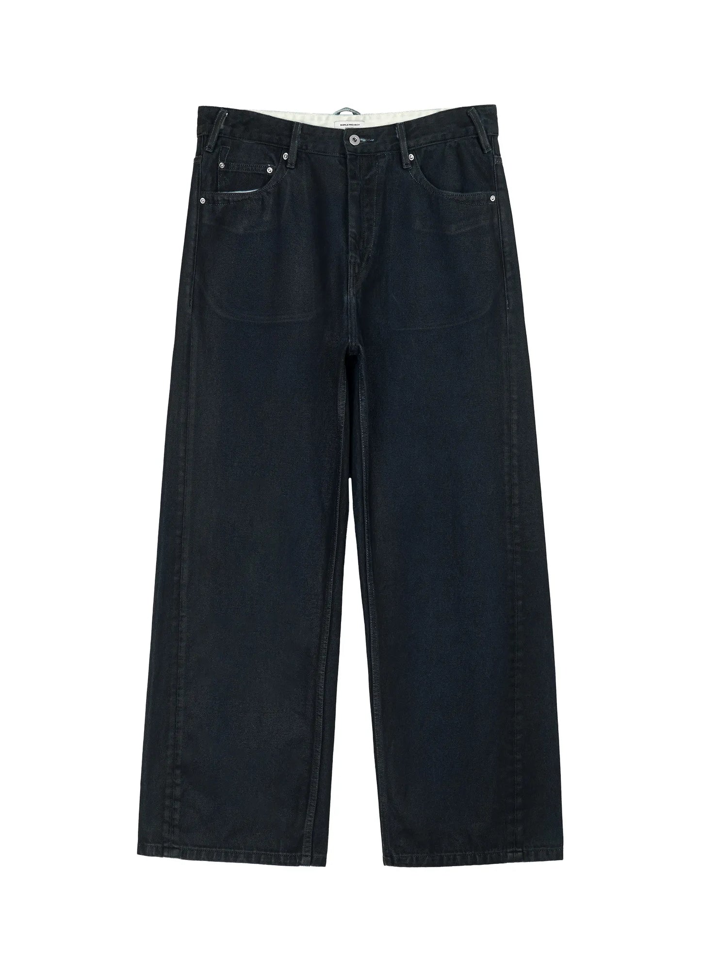 Coated Wide Denims