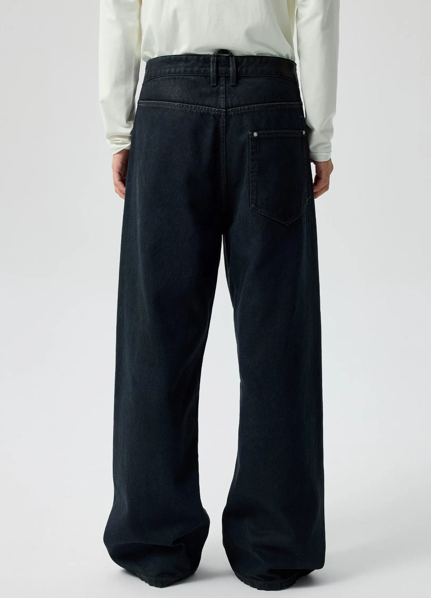 Coated Wide Denims