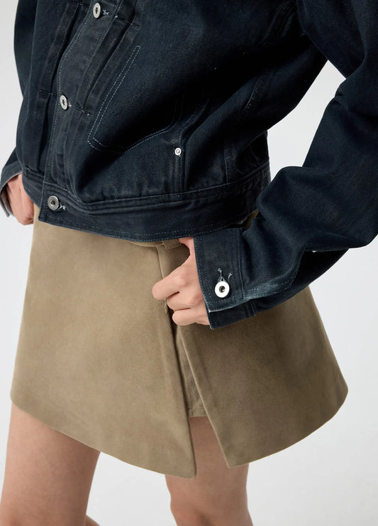 Coco Suede Miniskirt