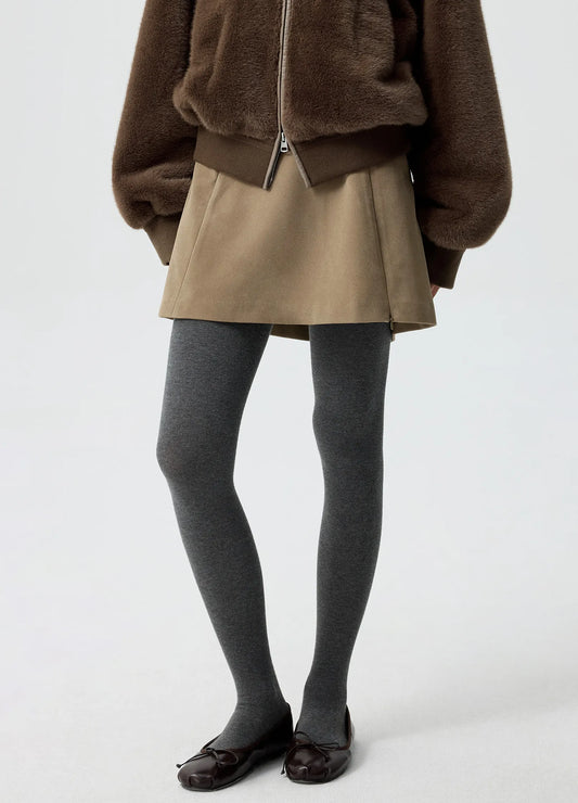 Coco Suede Miniskirt