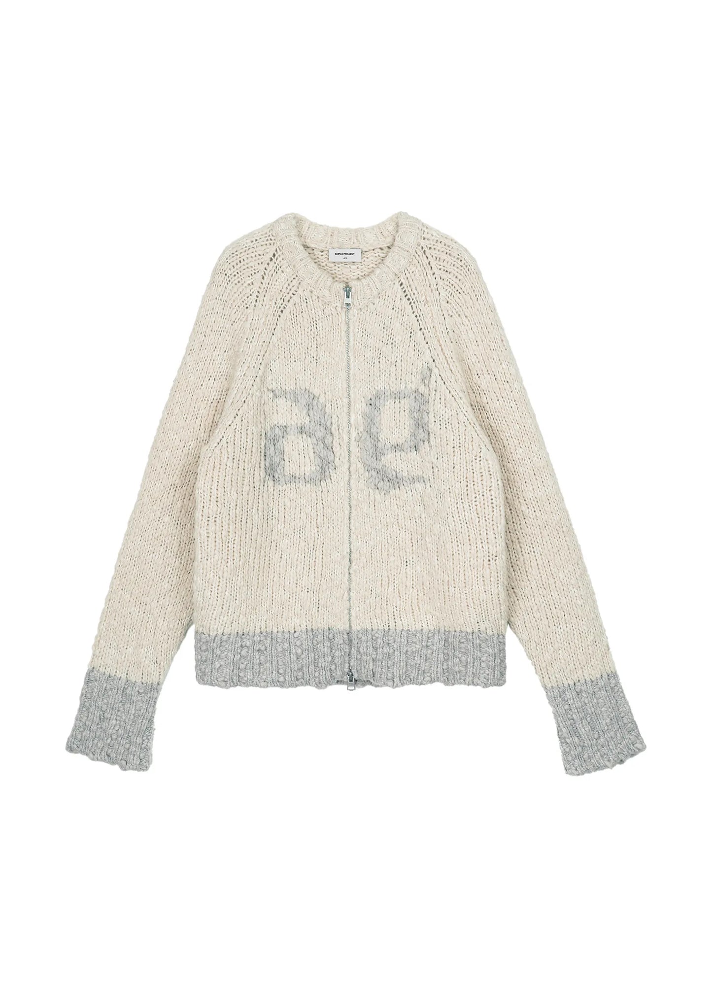 Color Block Cardigan