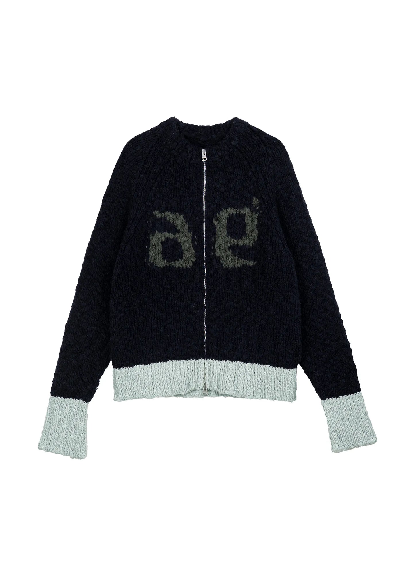 Color Block Cardigan