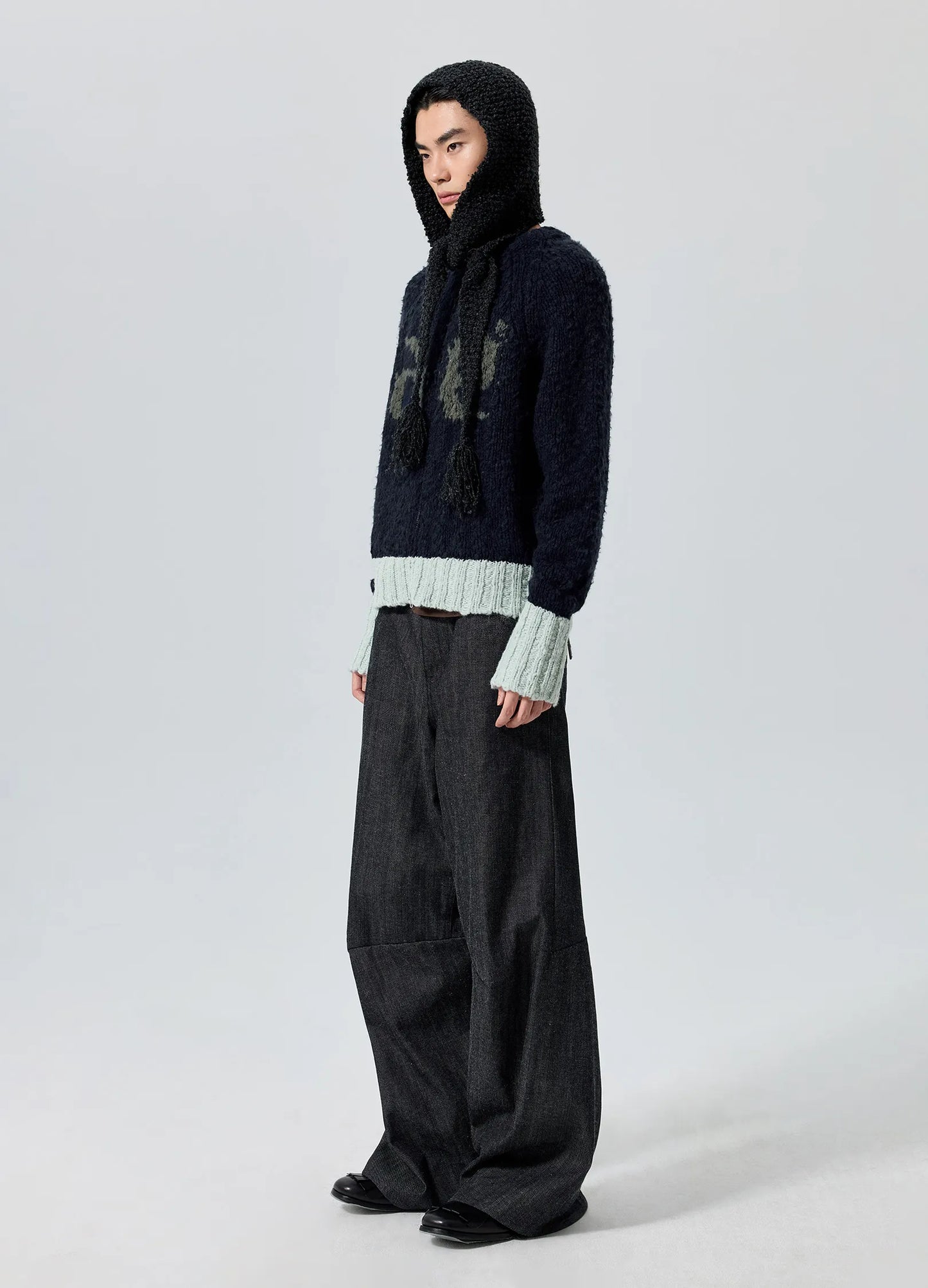 Color Block Cardigan