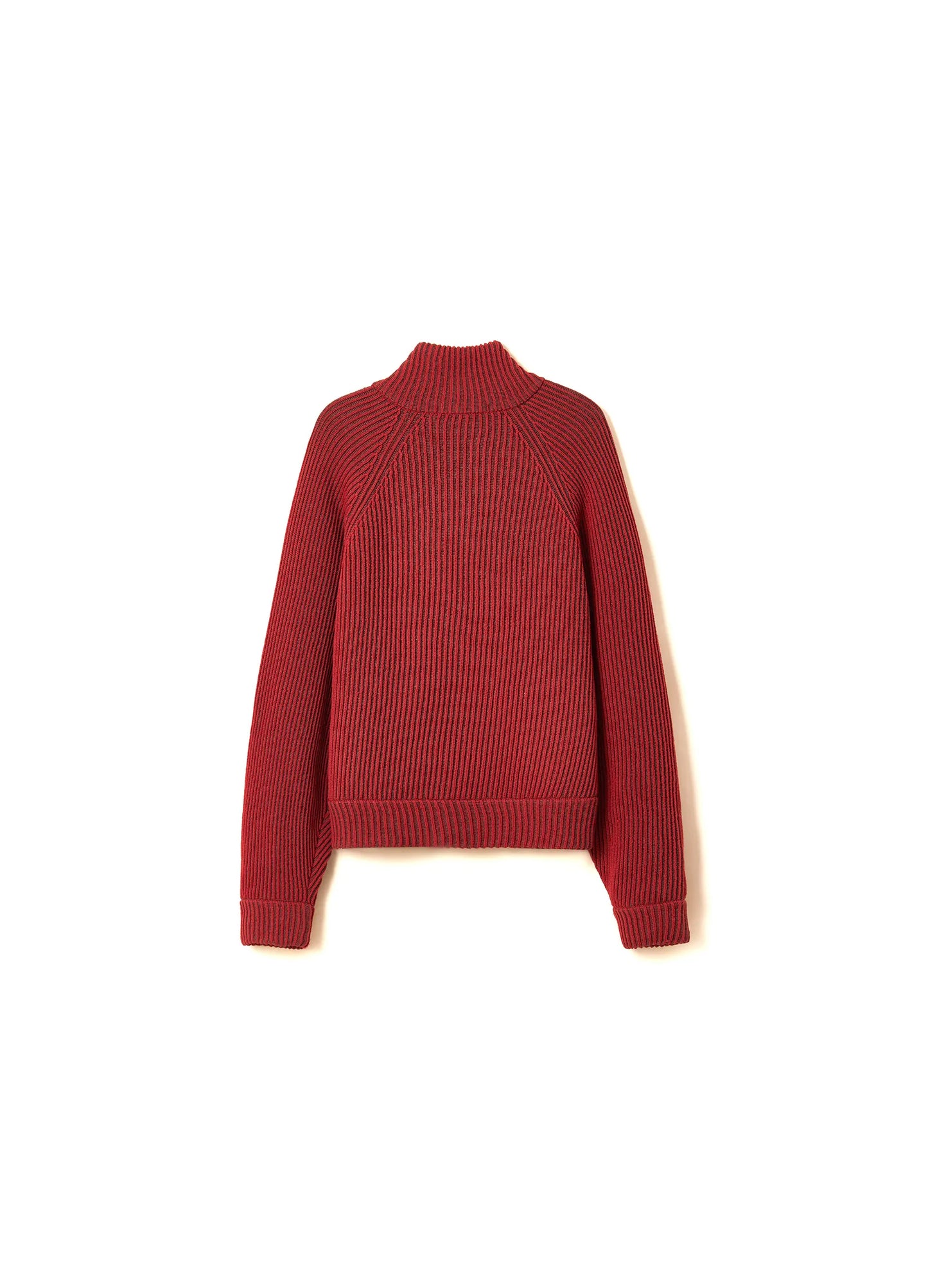 Contrast Knit Sweater