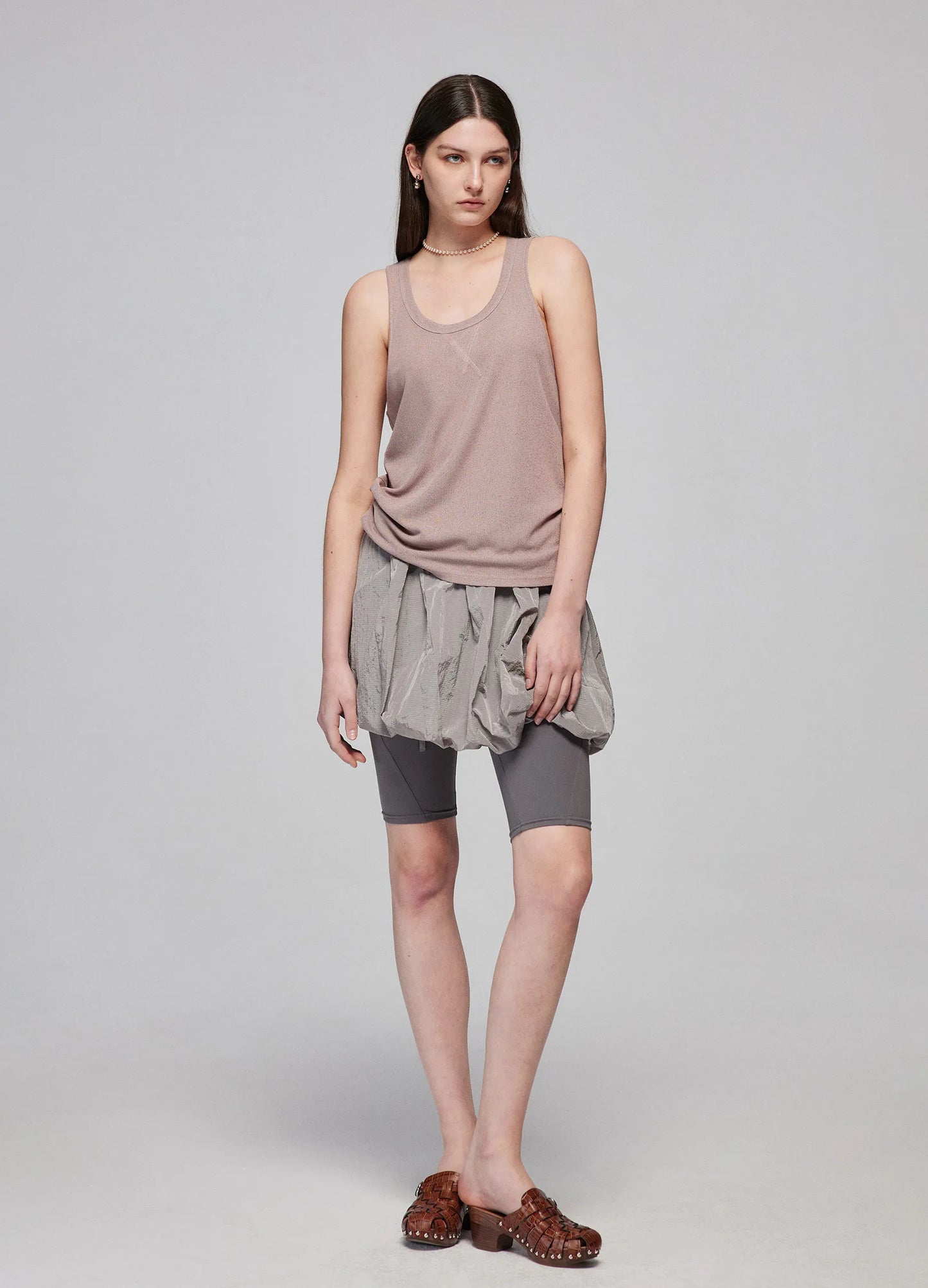 Contrast Knitted Tank
