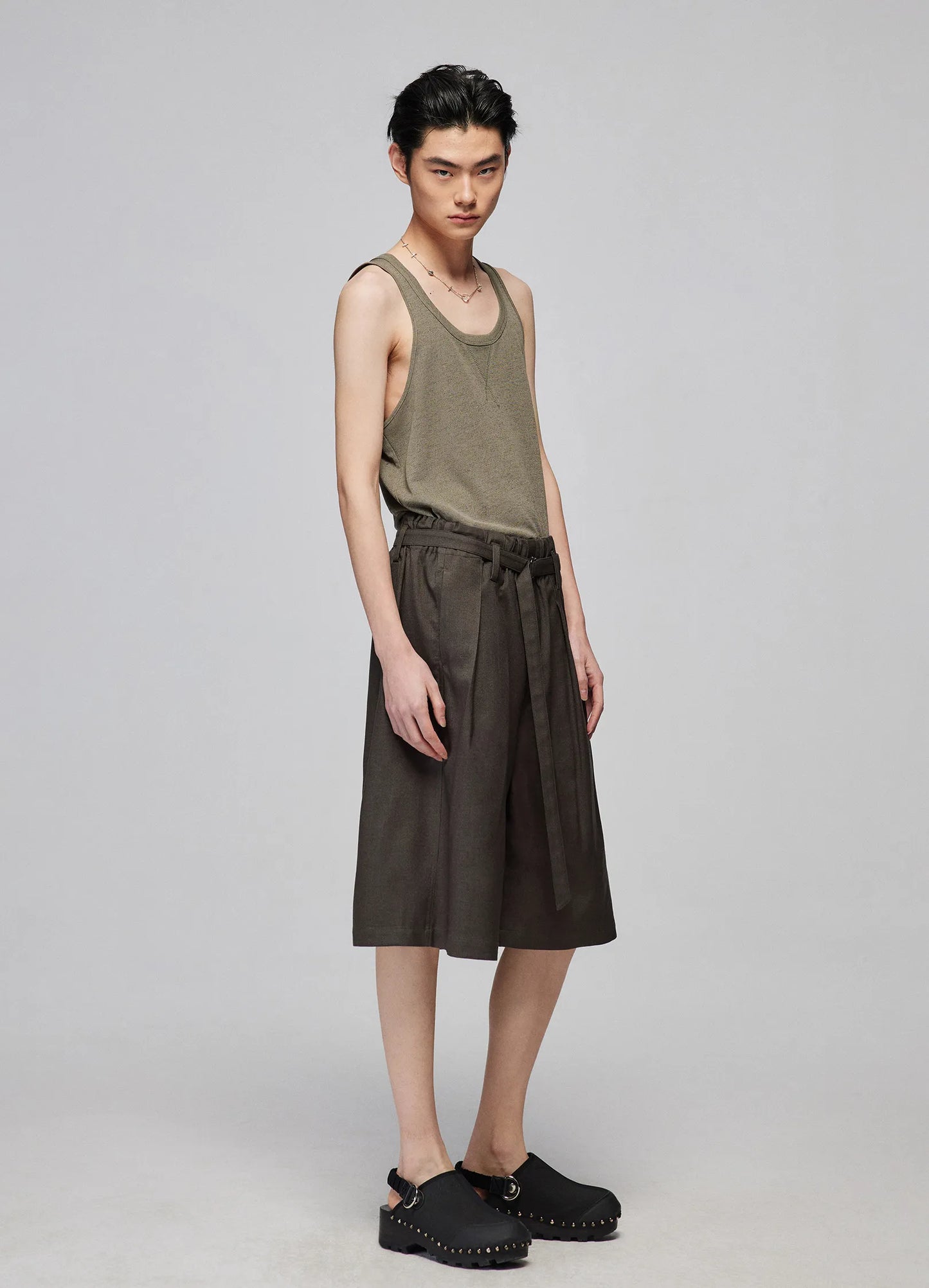 Contrast Knitted Tank