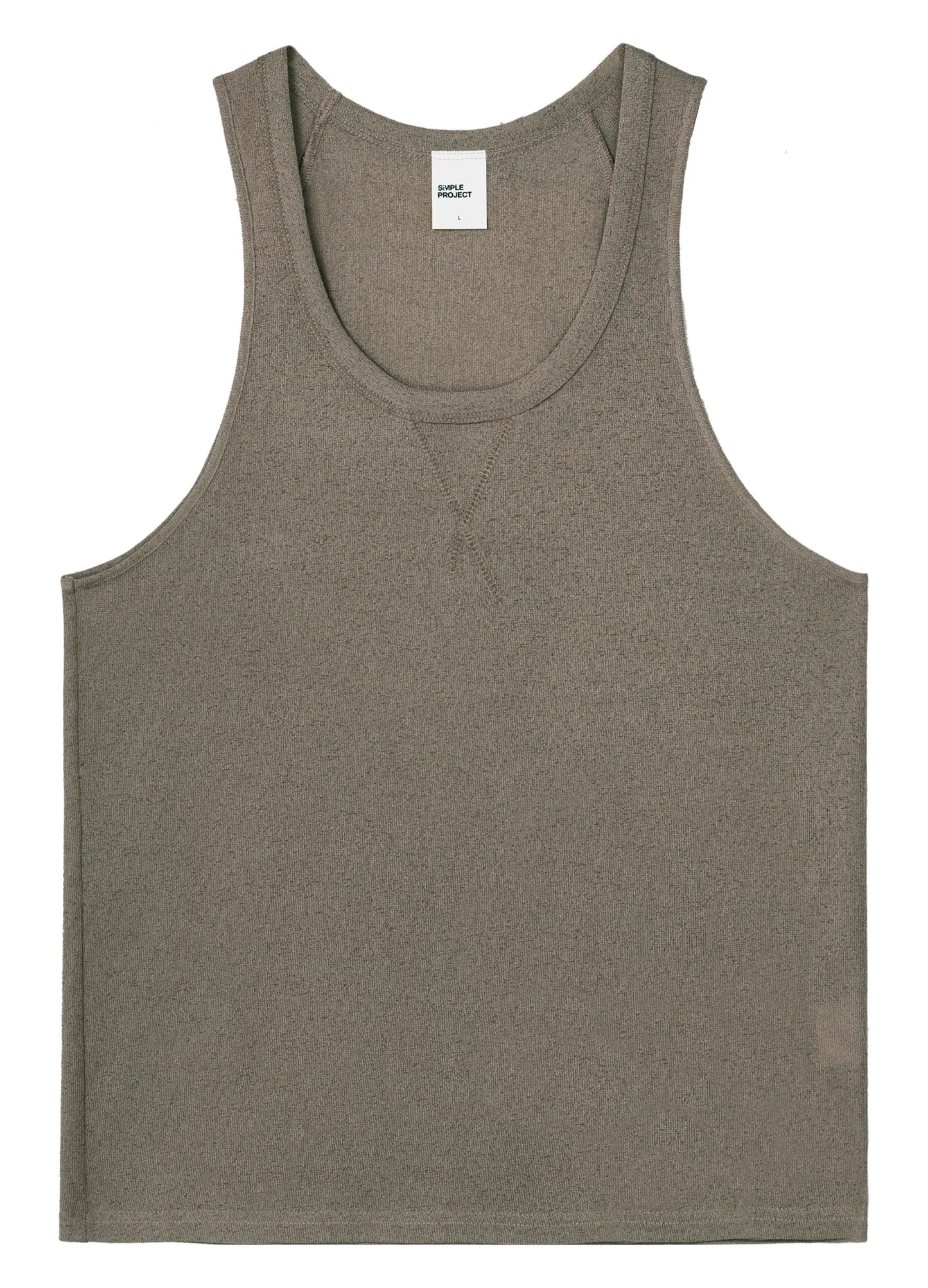 Contrast Knitted Tank