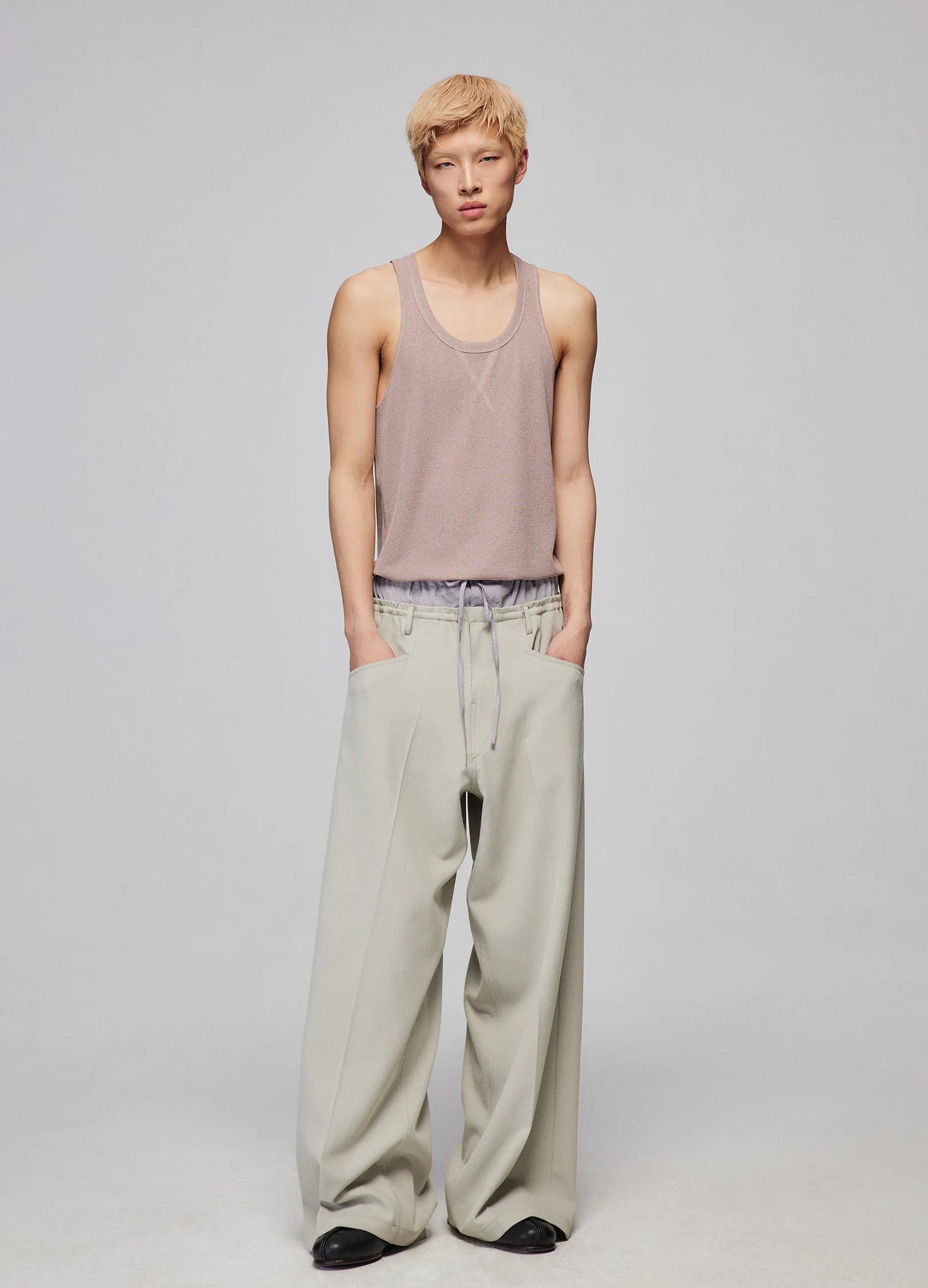 Contrast Knitted Tank