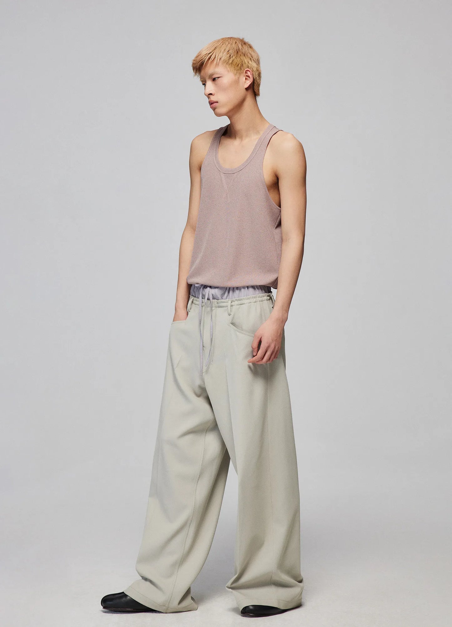 Contrast Knitted Tank