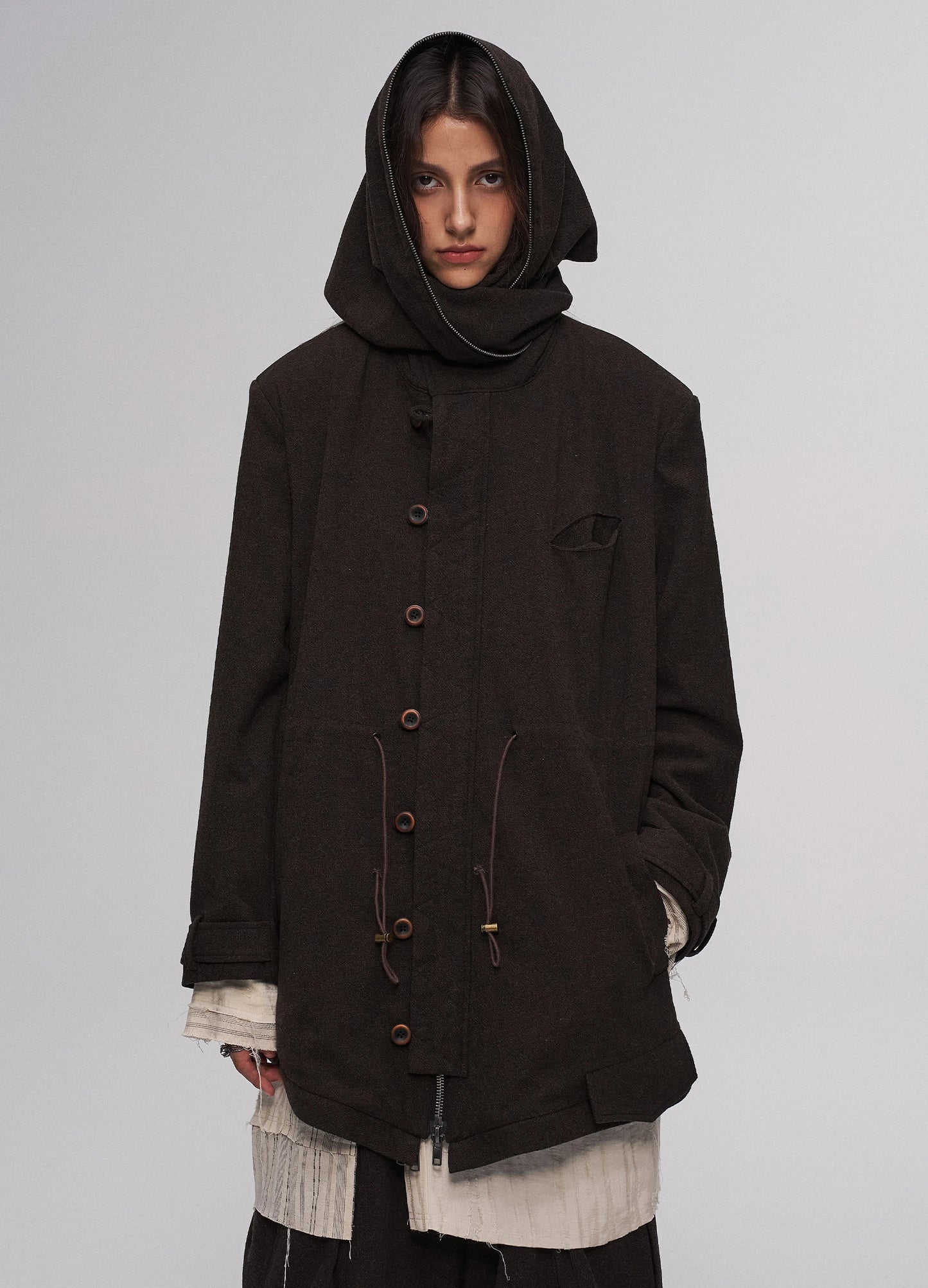 Convertible Parka Coat