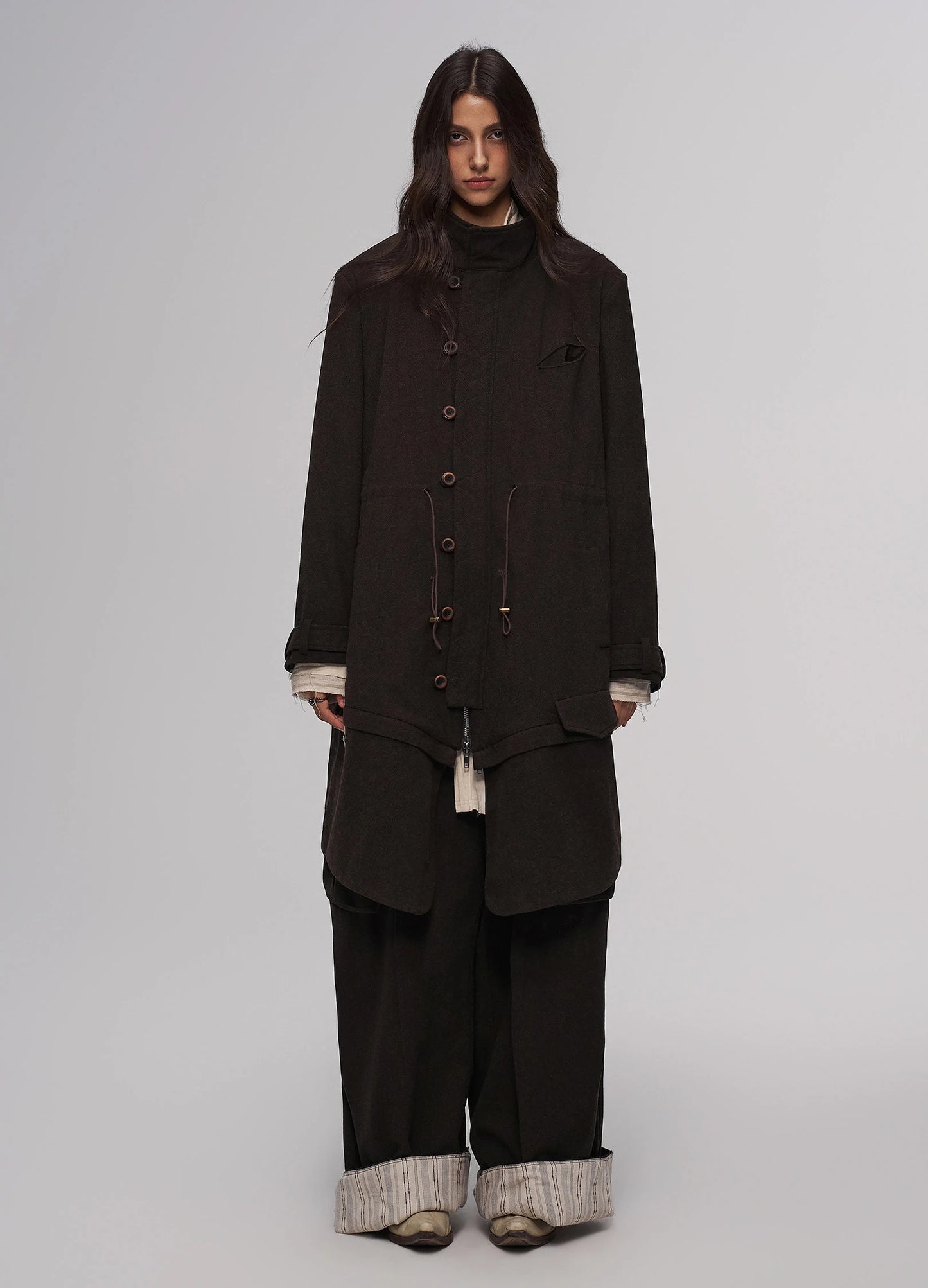 Convertible Parka Coat