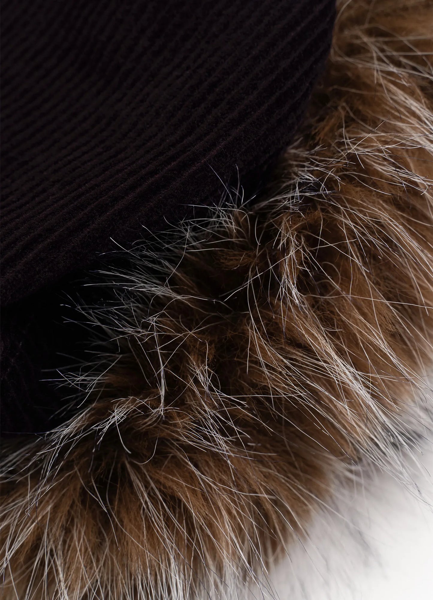 Corduroy Fur Hat