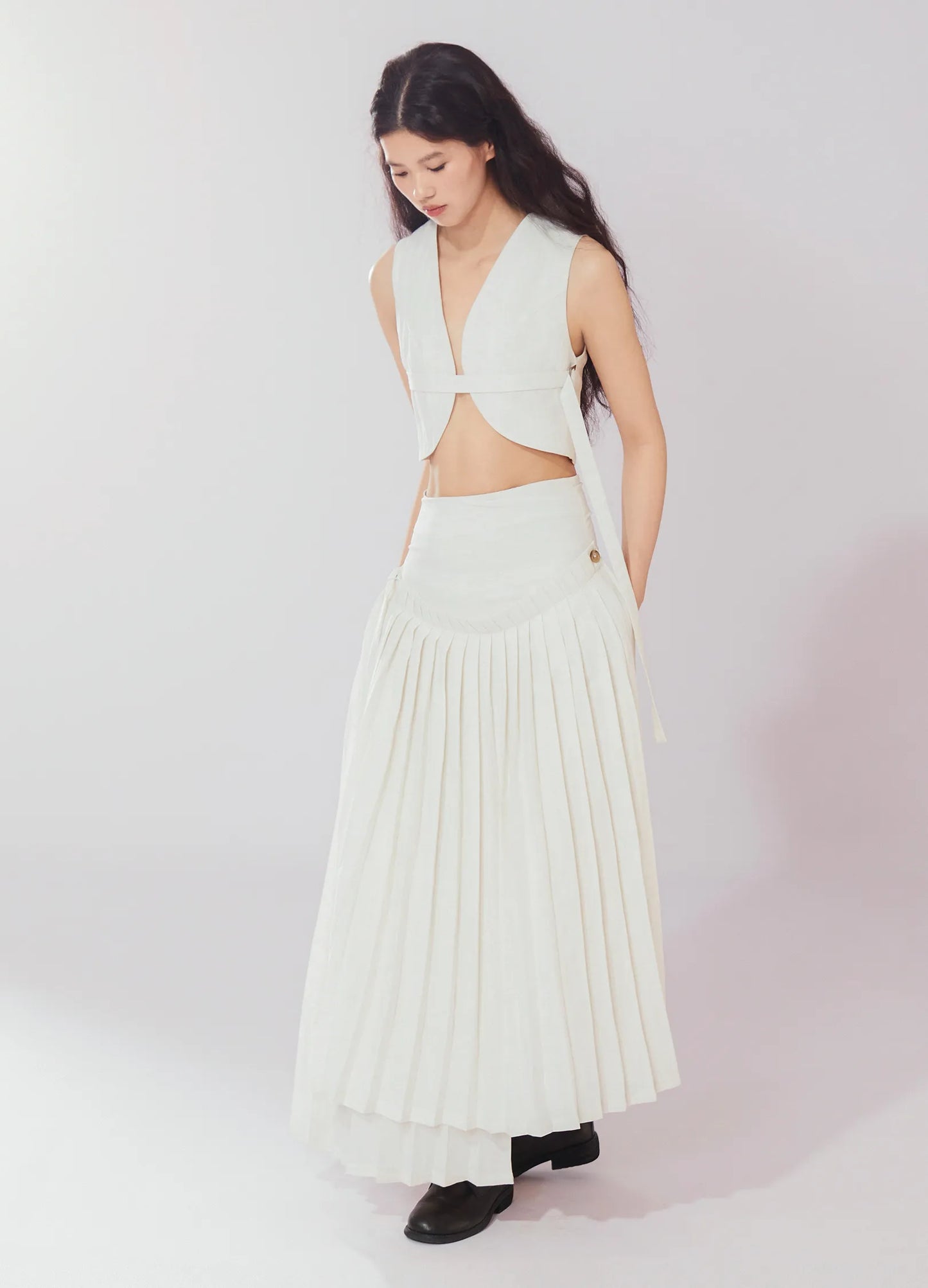 Corset Irregular Set Dress