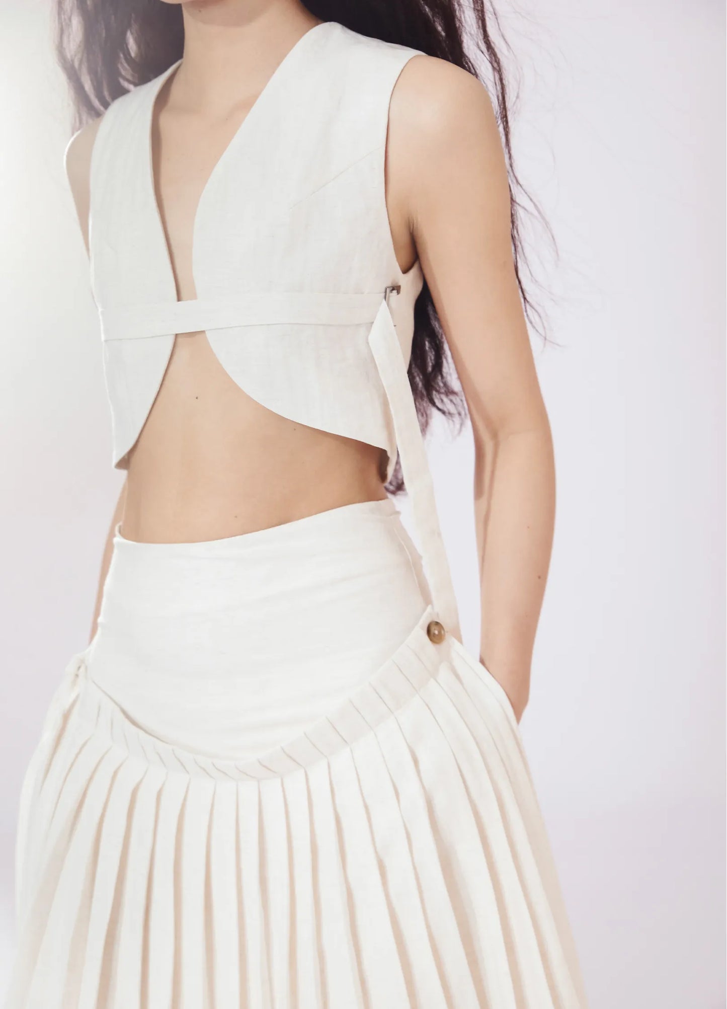 Corset Irregular Set Dress