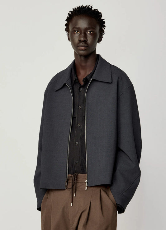 Cropped Lapel Jacket