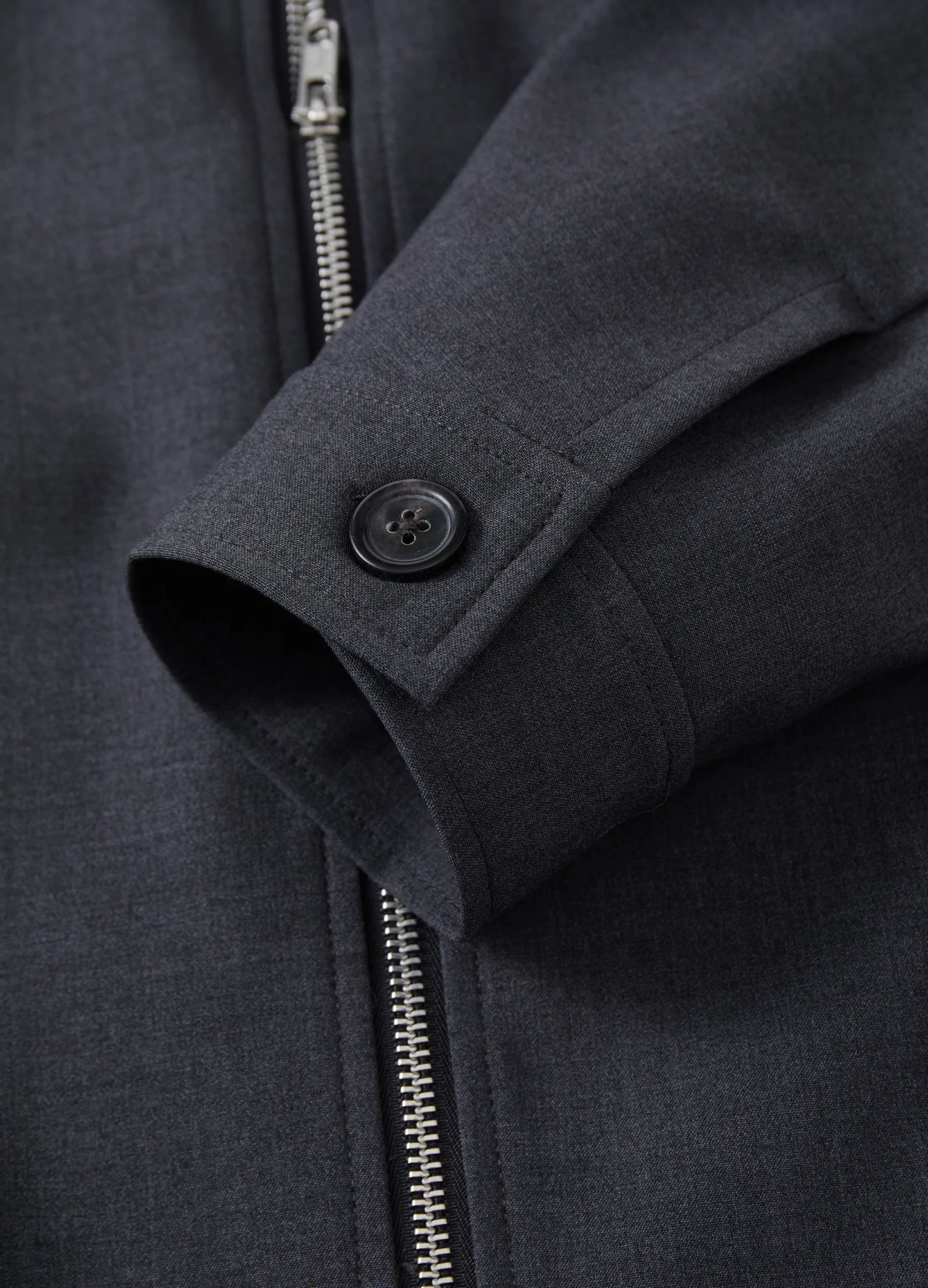 Cropped Lapel Jacket