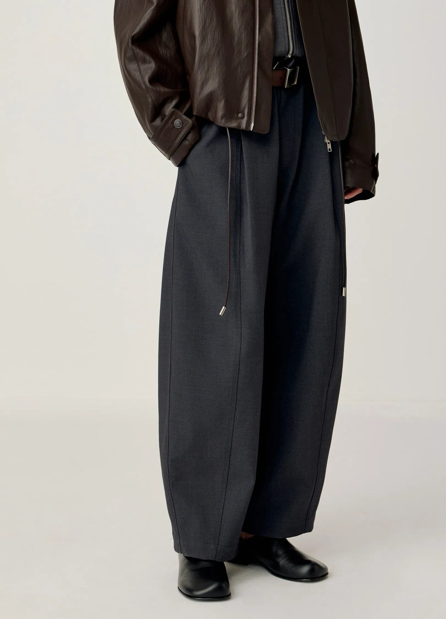 Cropped Suit Trousers