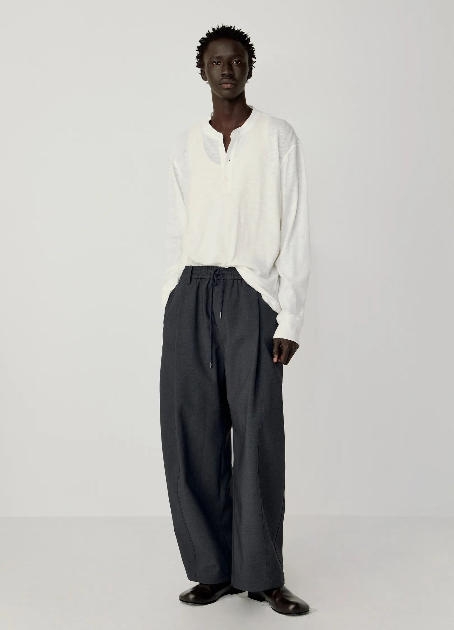Cropped Suit Trousers
