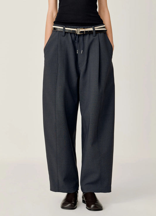 Cropped Suit Trousers