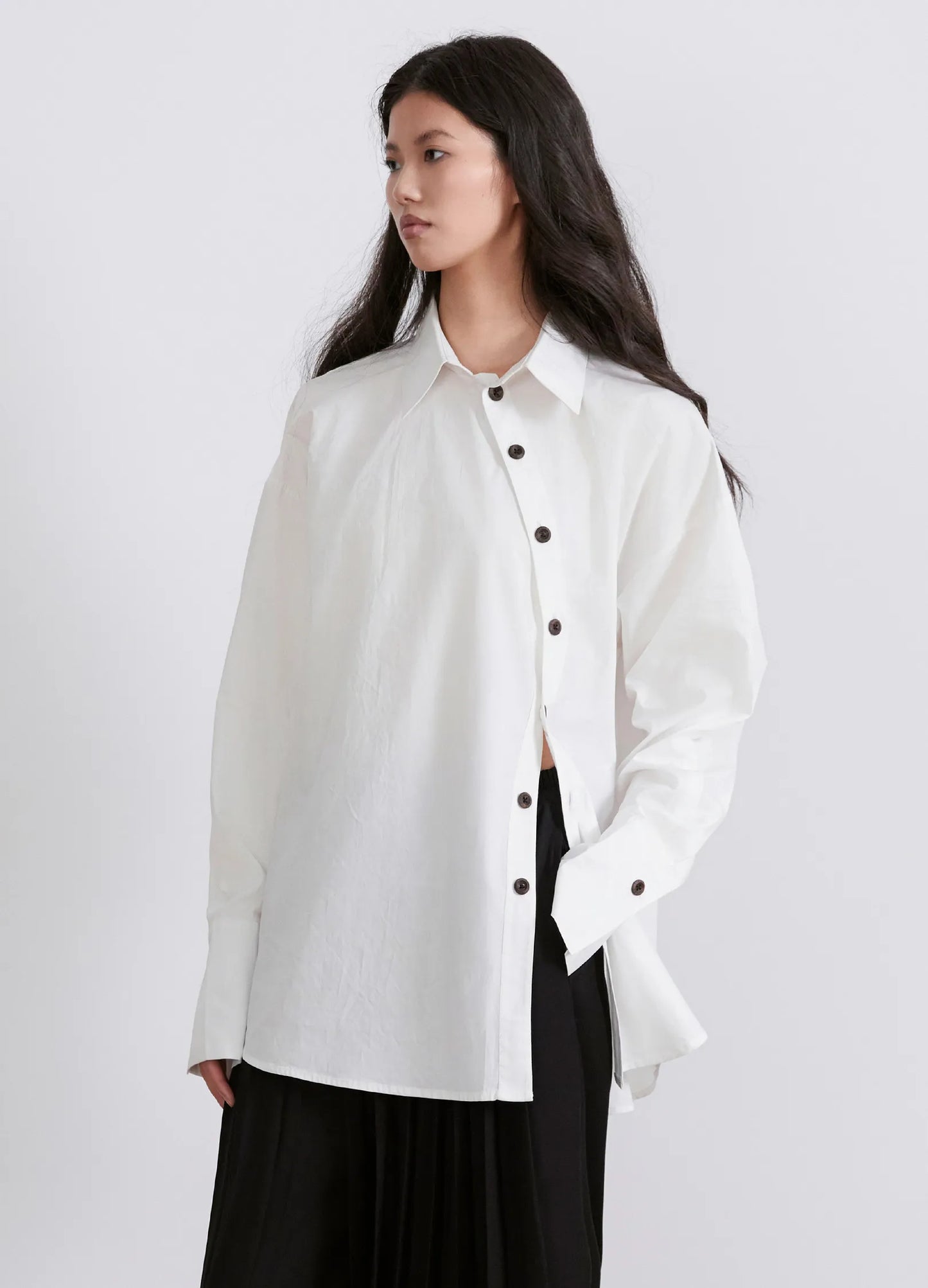 Curved Dress Shirt