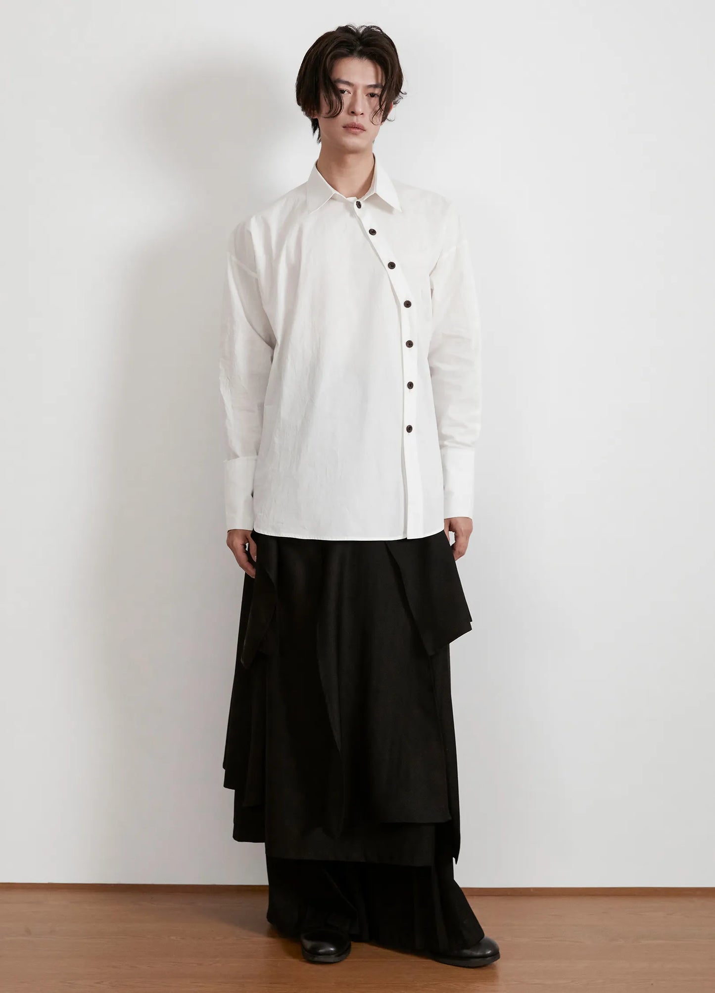 Curved Dress Shirt