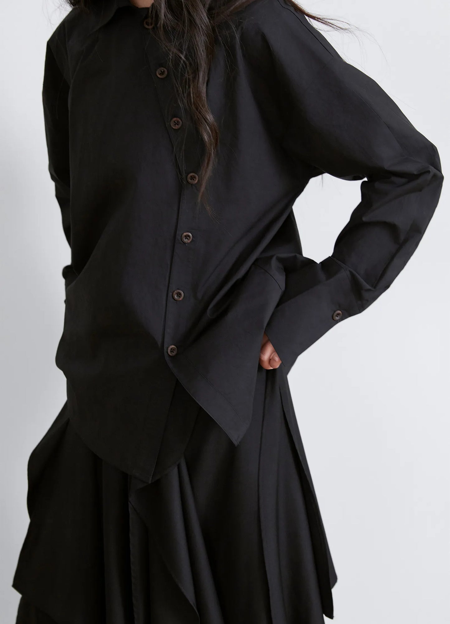 Curved Dress Shirt
