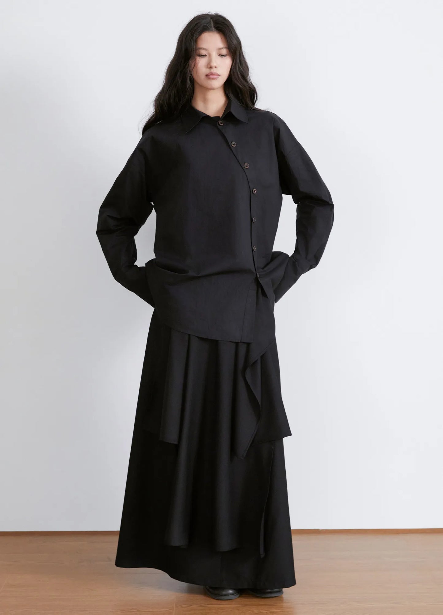 Curved Dress Shirt