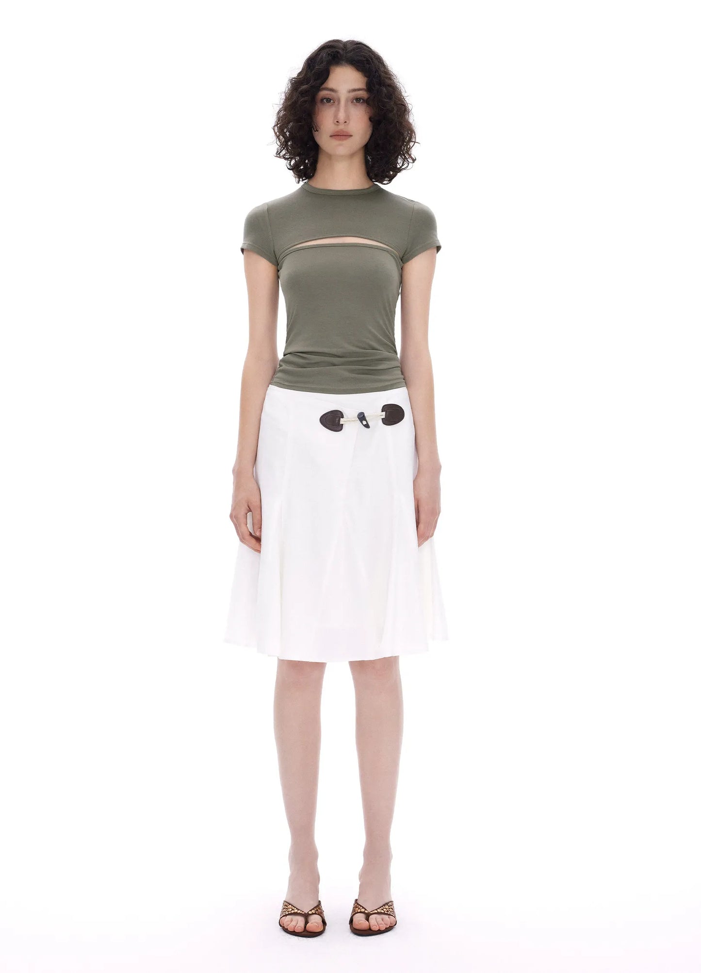 Cutout Fitted Top