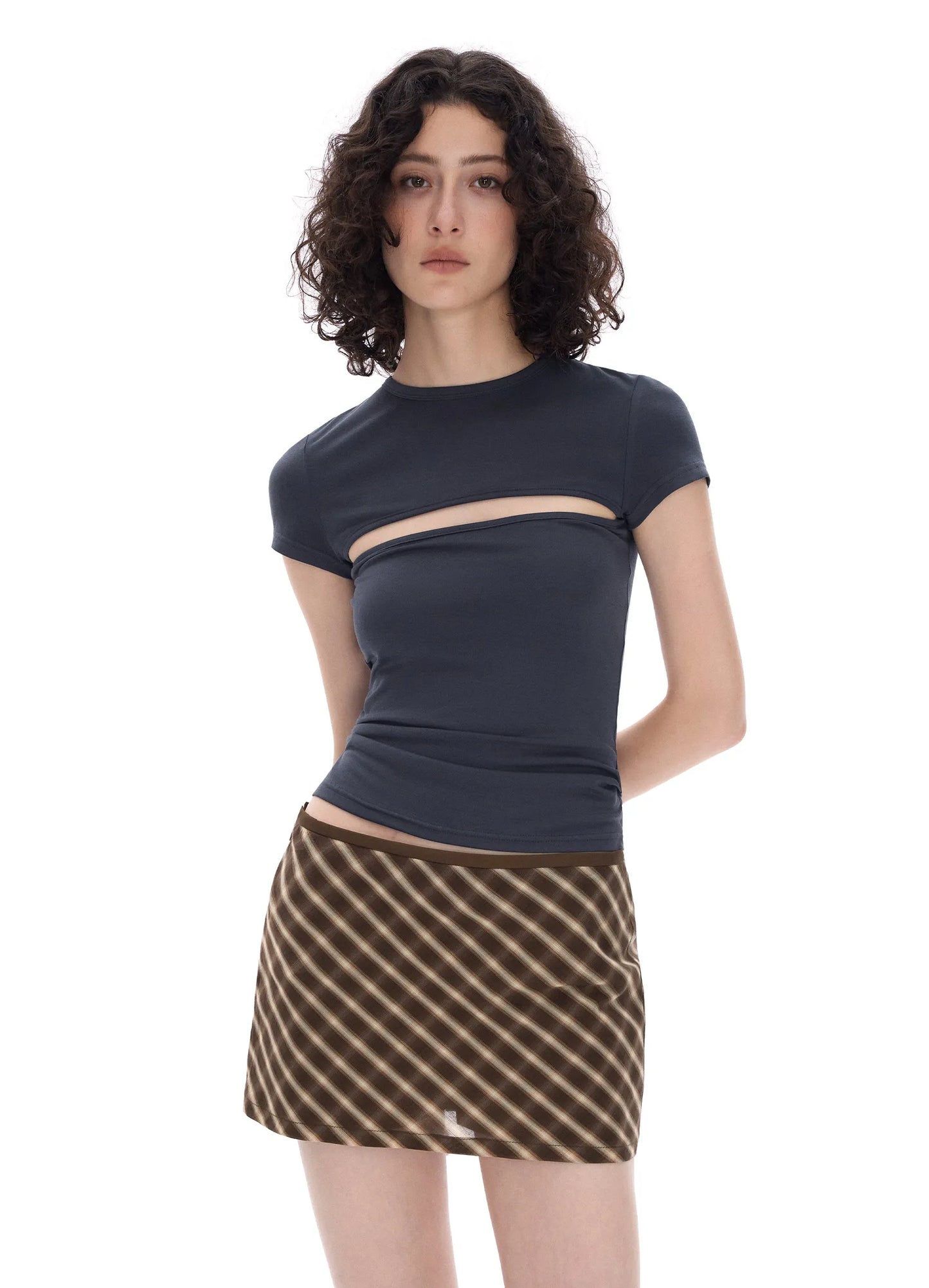 Cutout Fitted Top