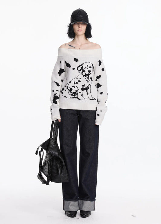 Dalmatian Knit