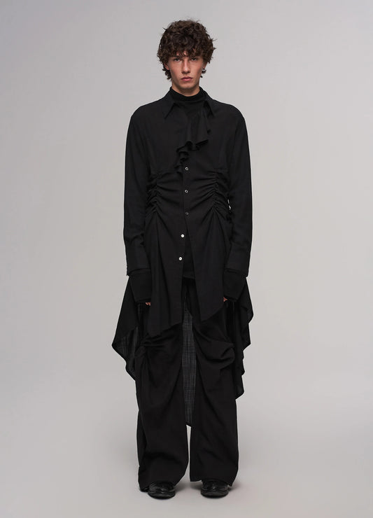 Dark Extended Shirt Men