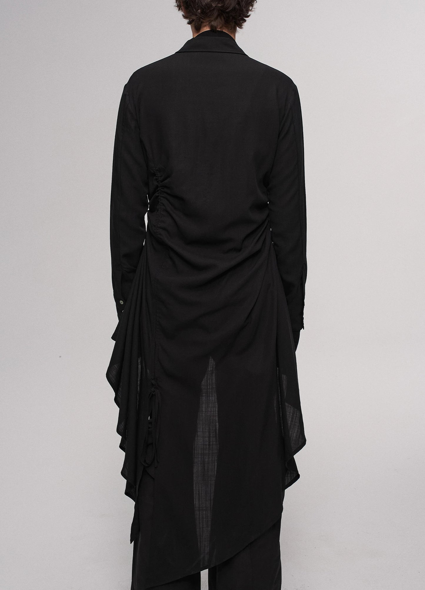 Dark Extended Shirt Men