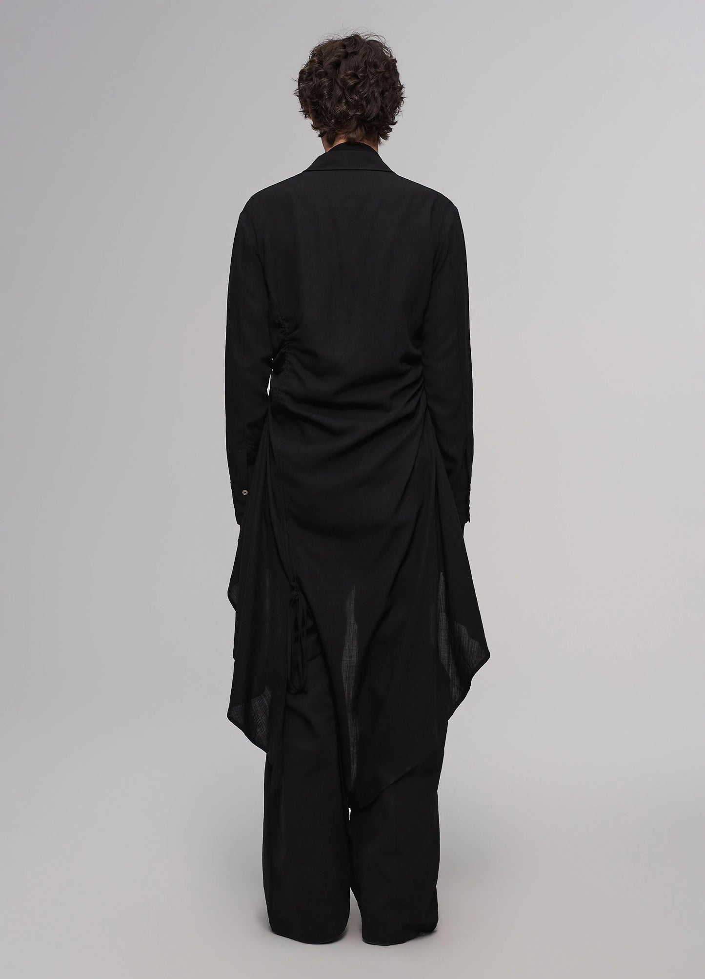 Dark Extended Shirt Men