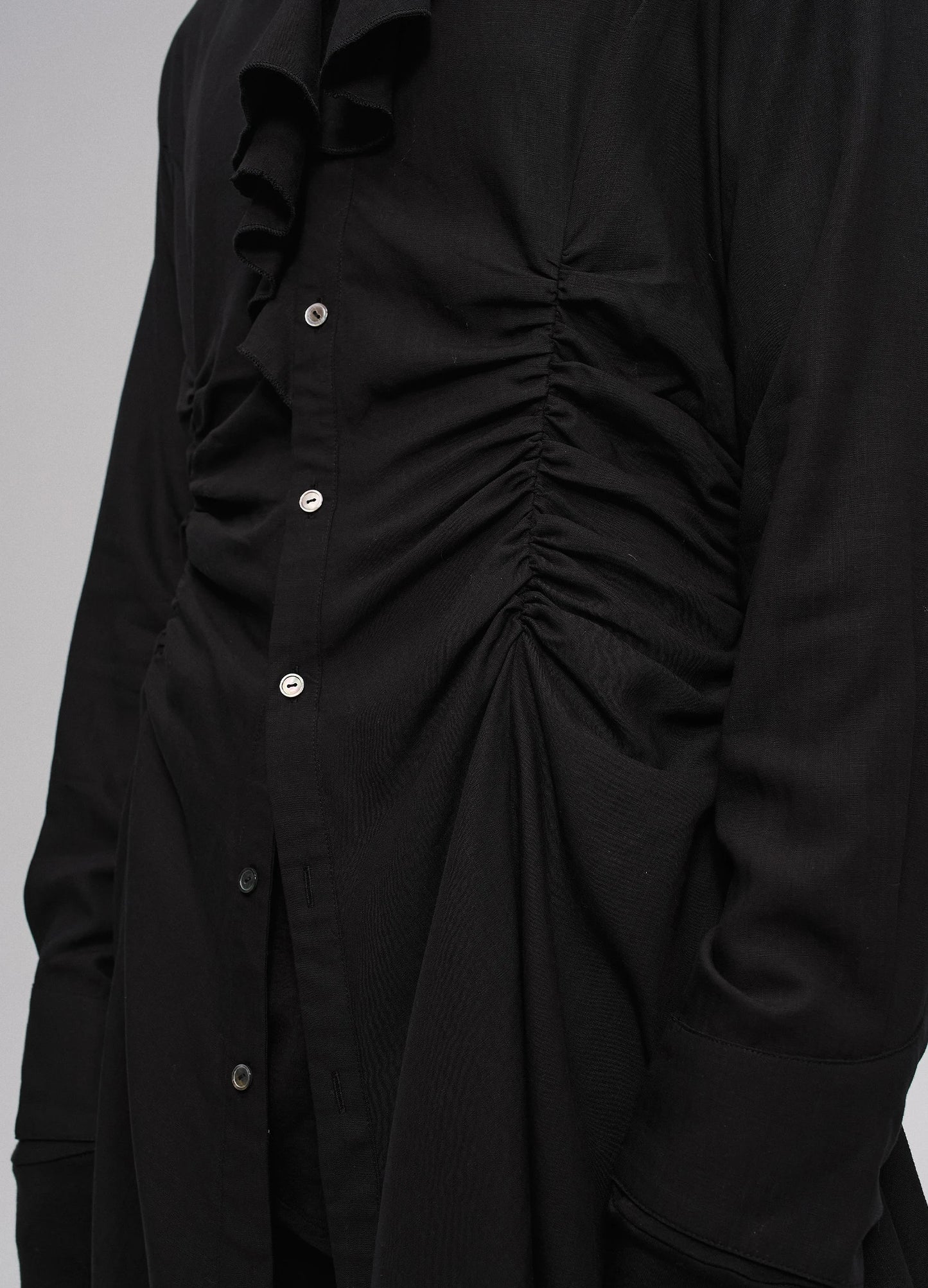 Dark Extended Shirt Men