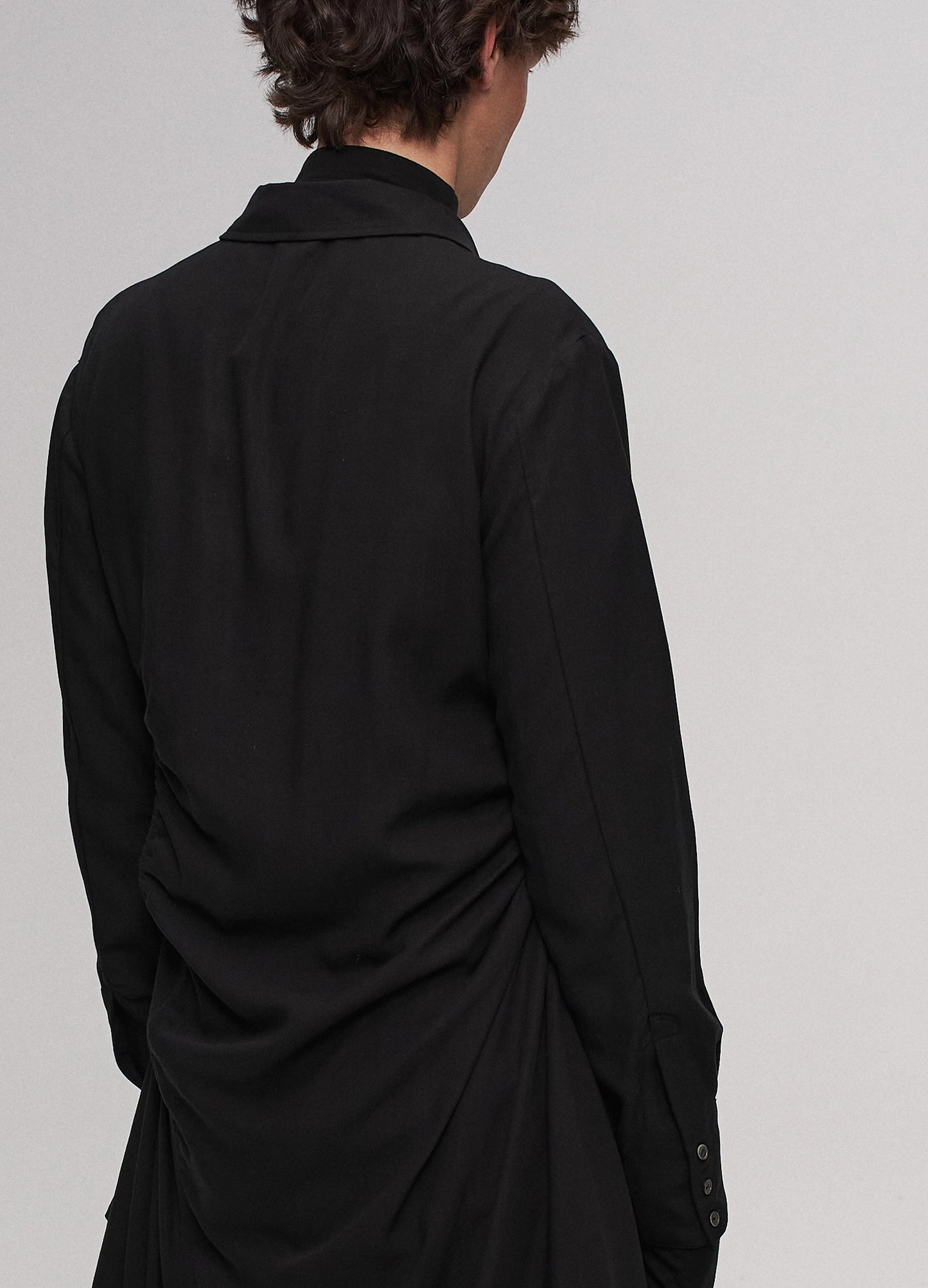 Dark Extended Shirt Men