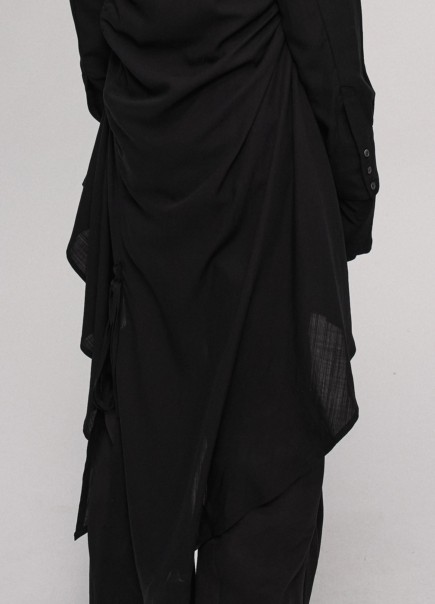 Dark Extended Shirt Men