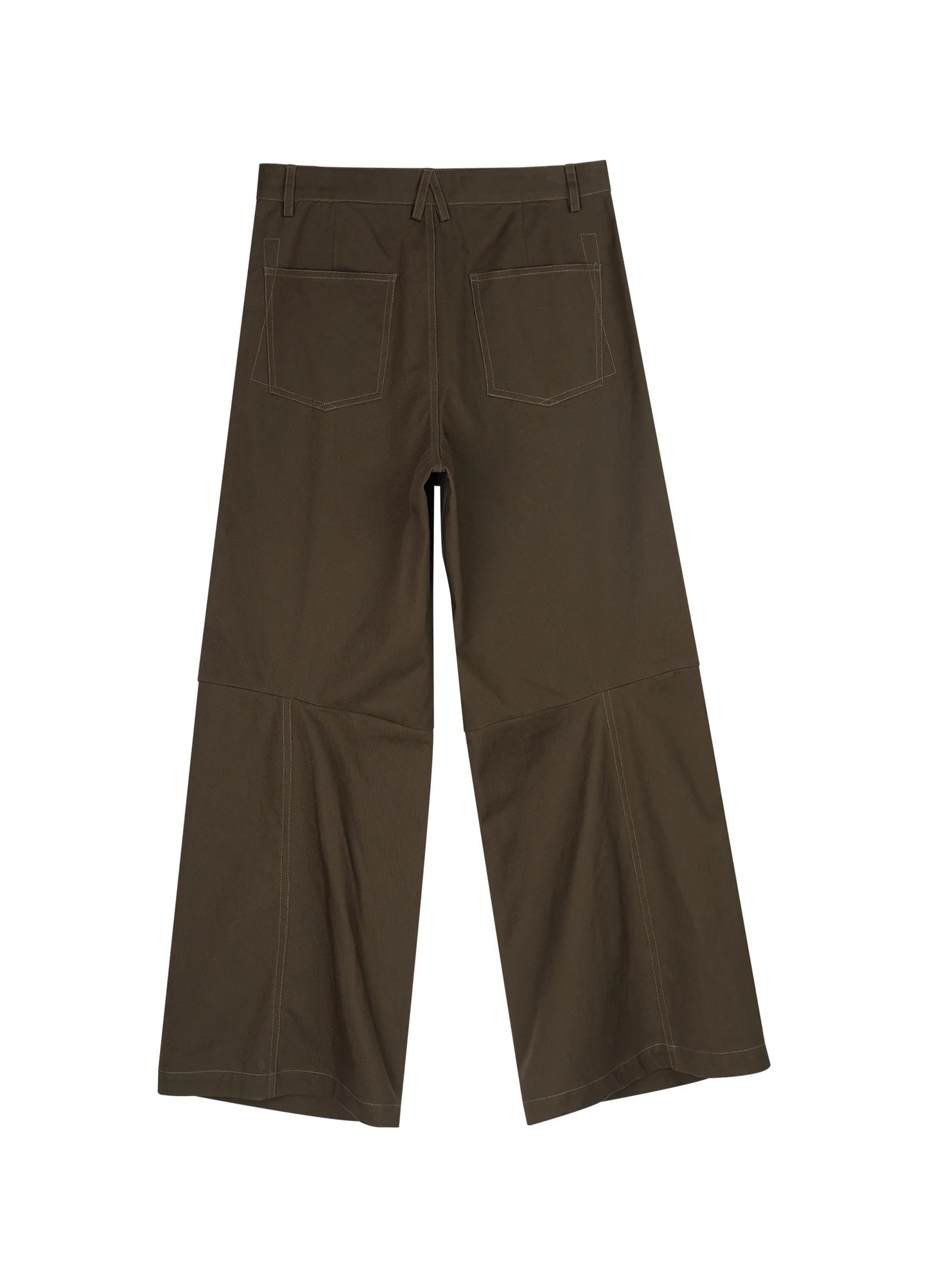 Darted Light Cotton Trousers