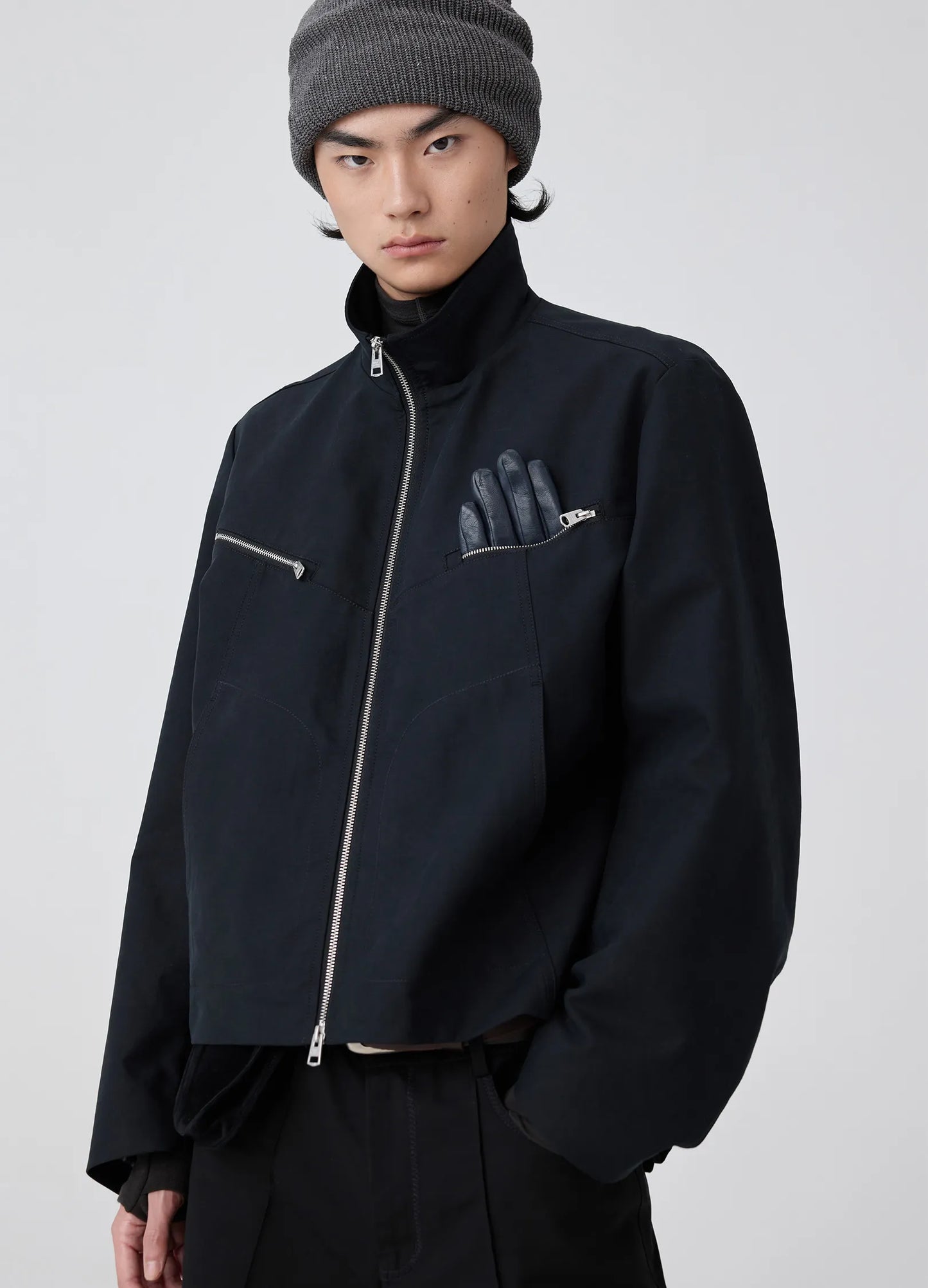 Darted Placket Jacket