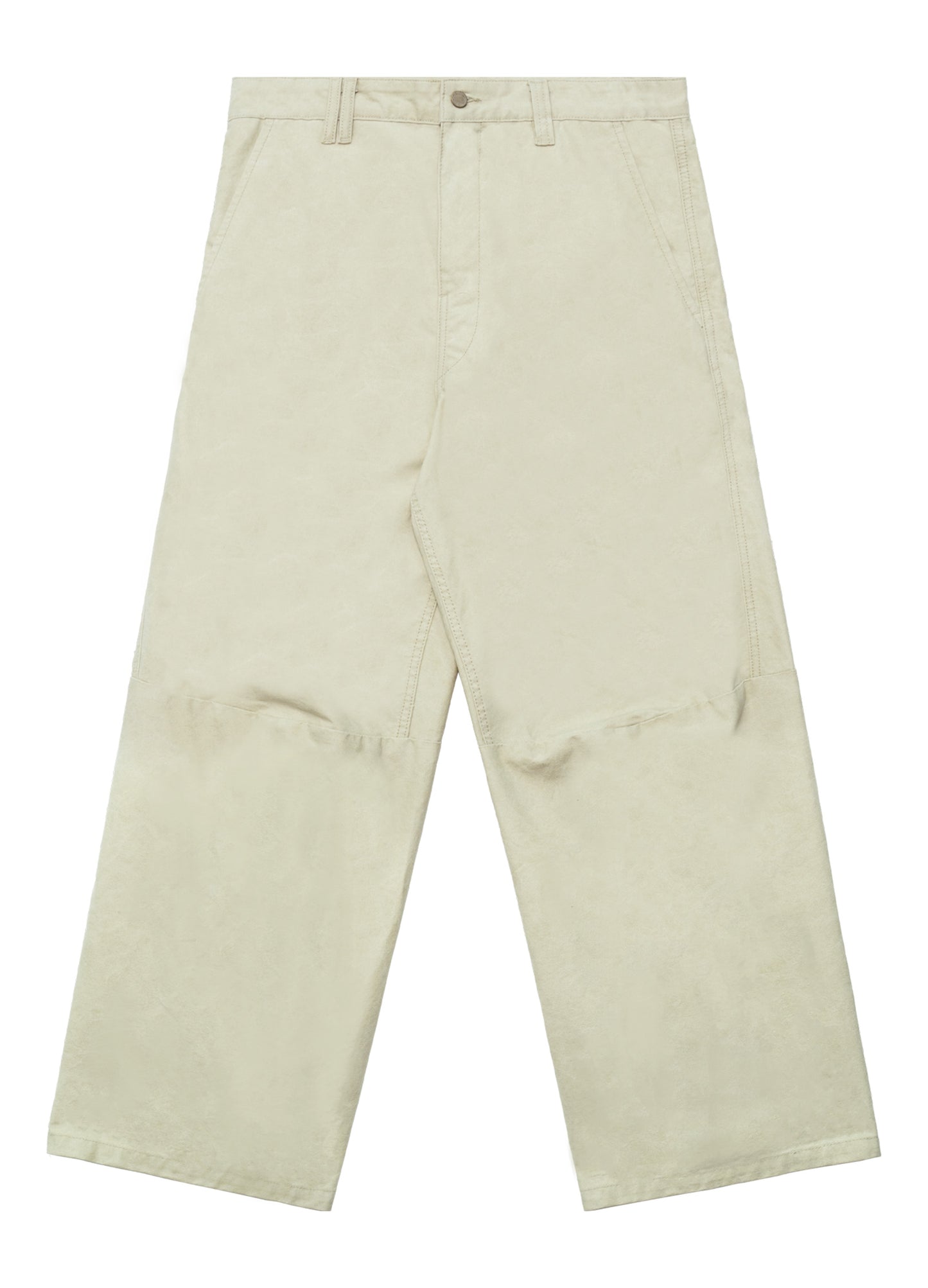 Darted Cotton Trousers