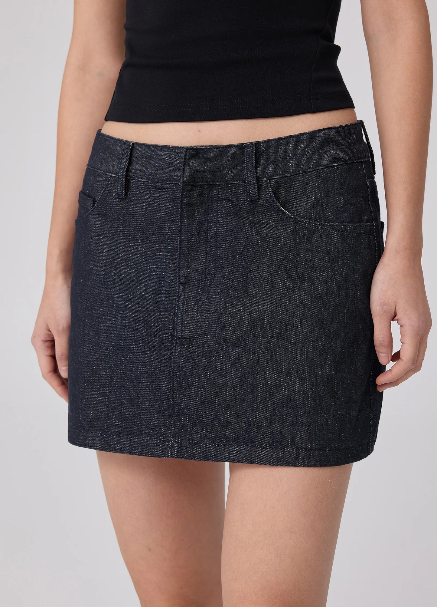 Denim Miniskirt