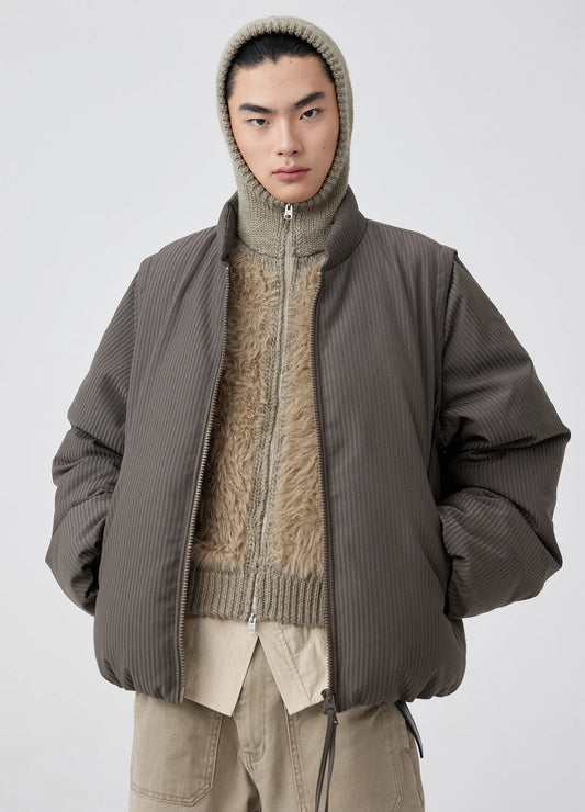 Detachable Sleeves Puffer