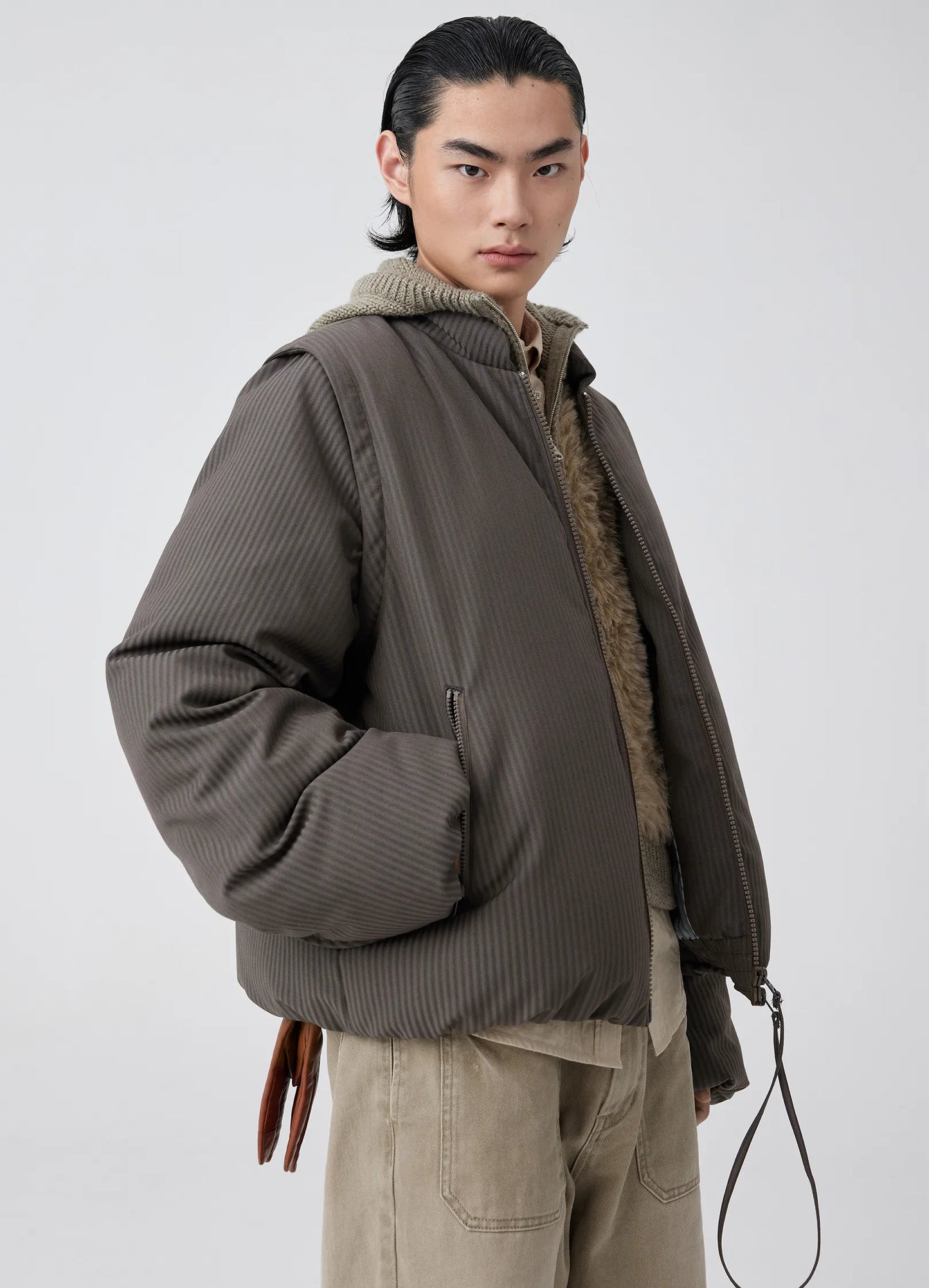 Detachable Sleeves Puffer