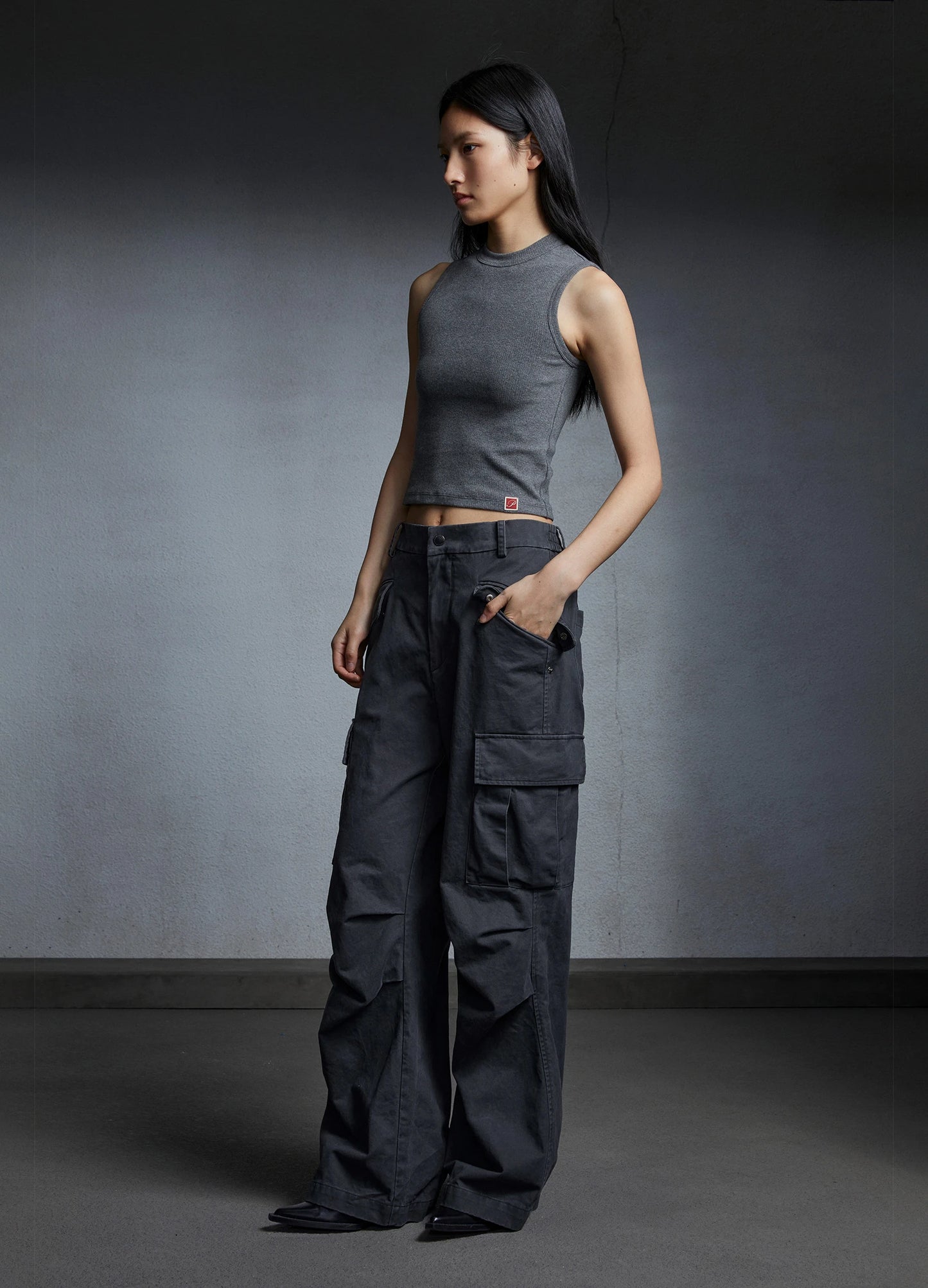 Pleated Cargos