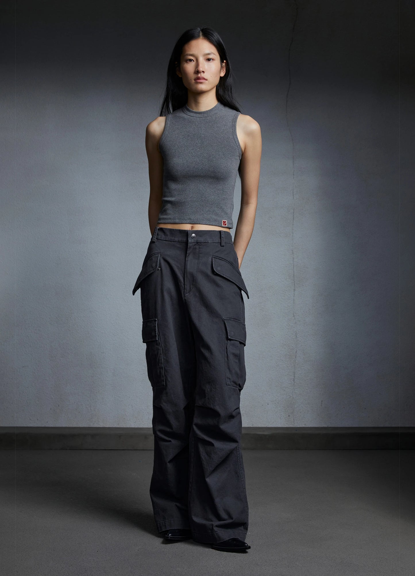 Pleated Cargos
