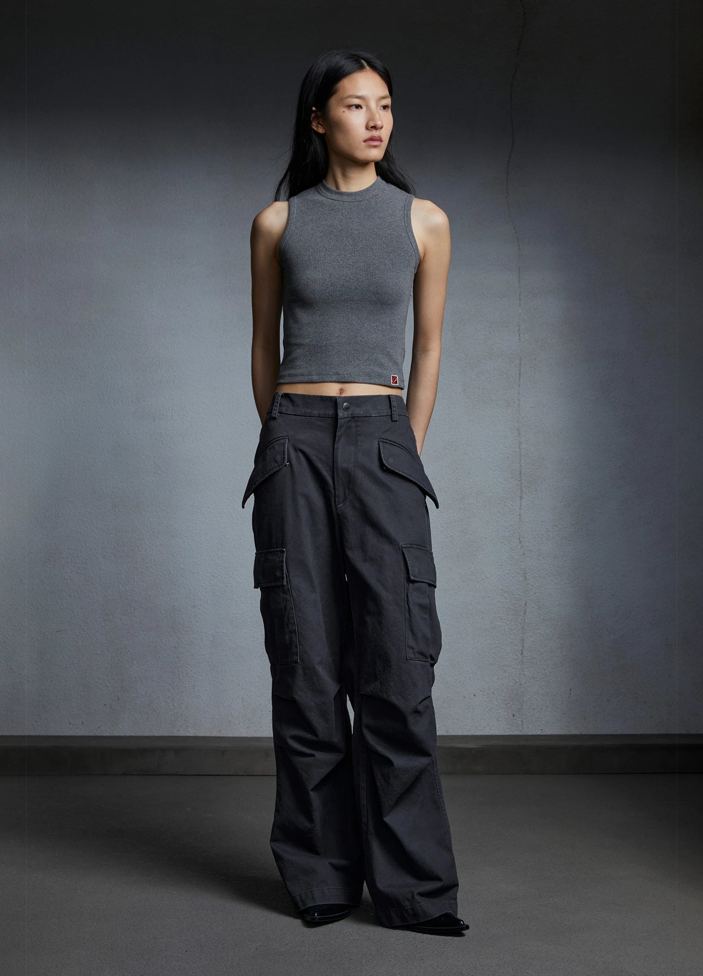 Pleated Cargos
