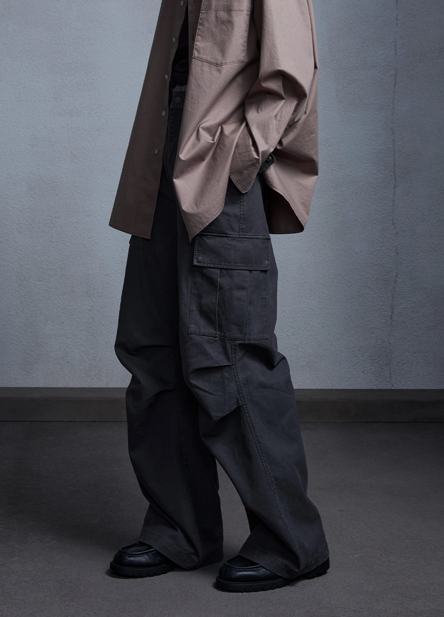Pleated Cargos