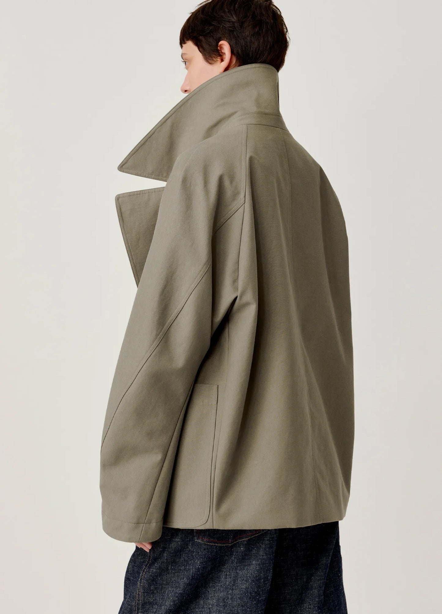 Double Breasted Lapel Jacket