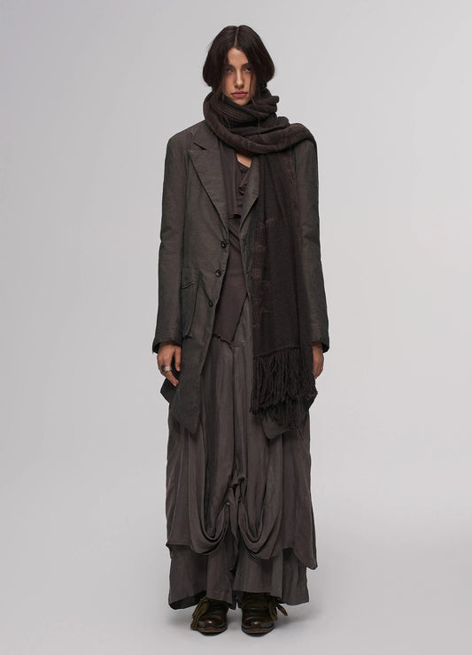 Embroidered Blazer Coat