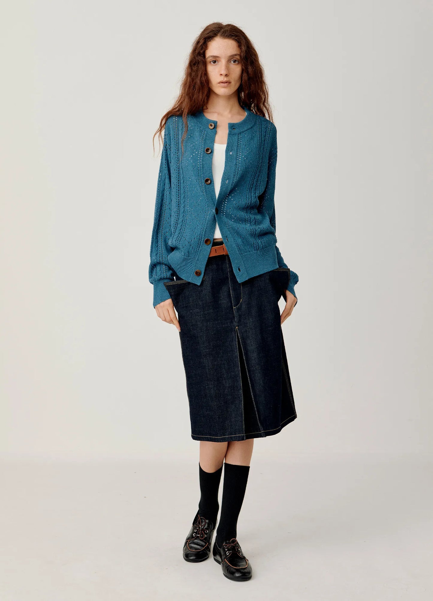 Engineer Denim Skirt